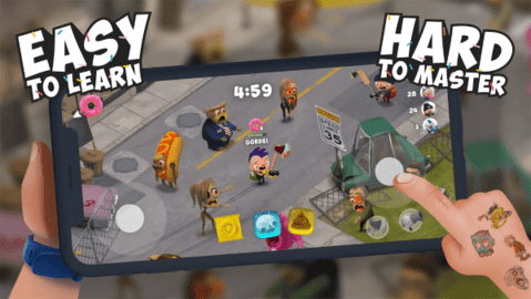 孩子VS僵尸甜甜圈乱斗