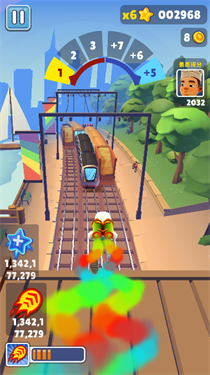 SUBWAYSURF雪地内置菜单