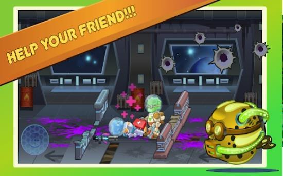 两个英雄和怪物