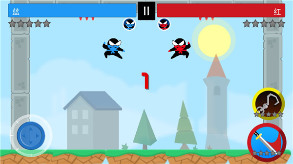 跳跃忍者大战中文版