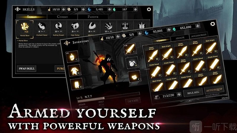 死亡之影黑暗骑士魔术师战斗