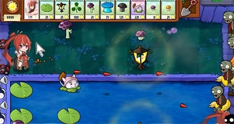 植物娘大战僵尸最新版