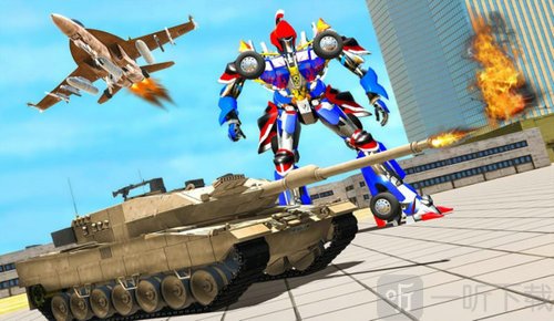 变形坦克机器人