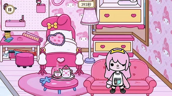 米加小镇装饰房间