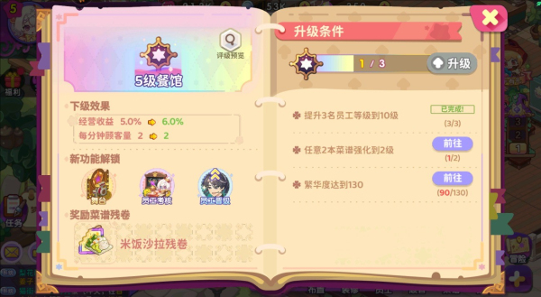 梦境食旅解锁全部角色