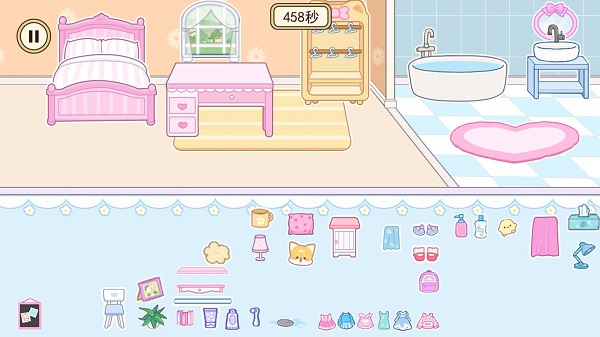 米加小镇装饰房间