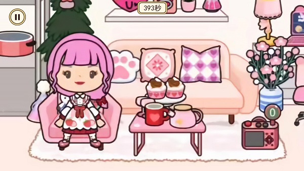 米加小镇装饰房间