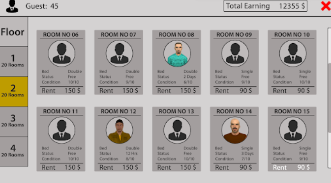 汽车旅馆模拟器