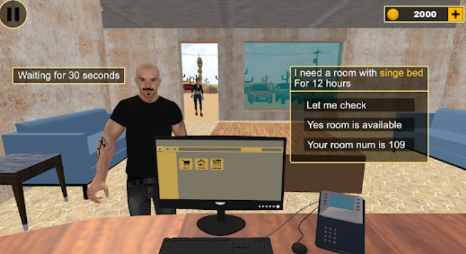 汽车旅馆模拟器