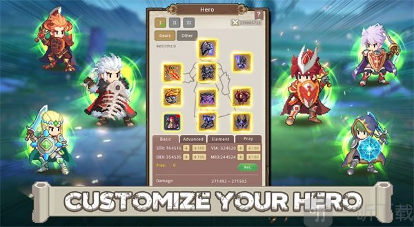 小小英雄闲置RPG手游免费版下载-小小英雄闲置RPG手机版下载v3.9.0