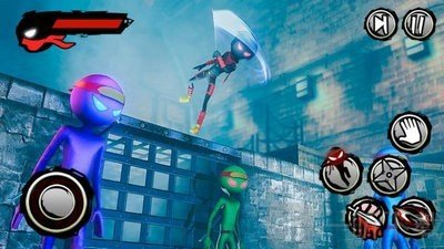 火柴人忍者武士