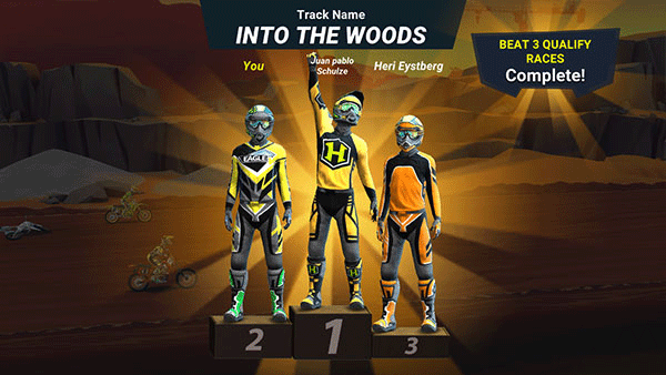 疯狂技能越野摩托车3