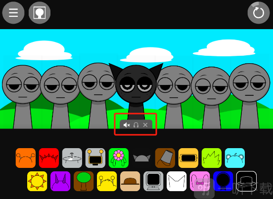 节奏盒子Sprunki抽象版