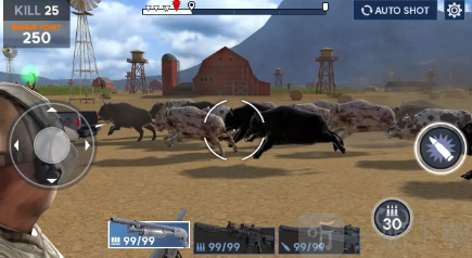 直升机野猪狩猎