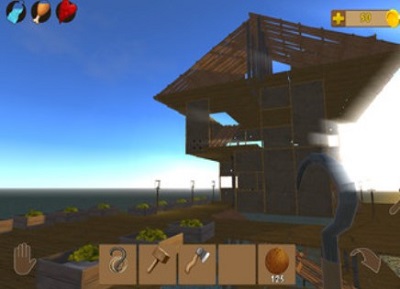 真实海上木筏求生