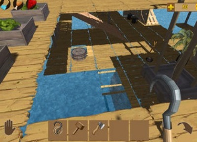 真实海上木筏求生