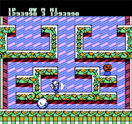 雪人兄弟小游戏