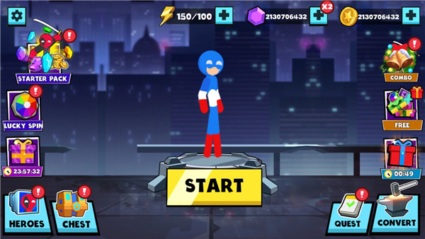 火柴人超级英雄免费版