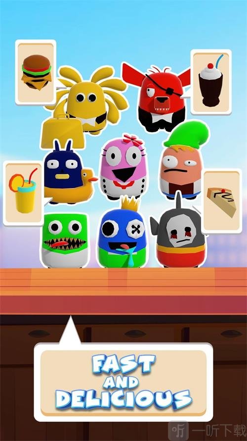 美食冒险烹饪餐厅