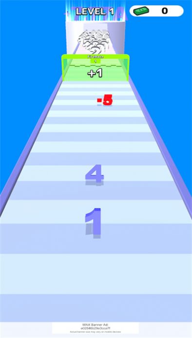 数字合并奔跑战斗