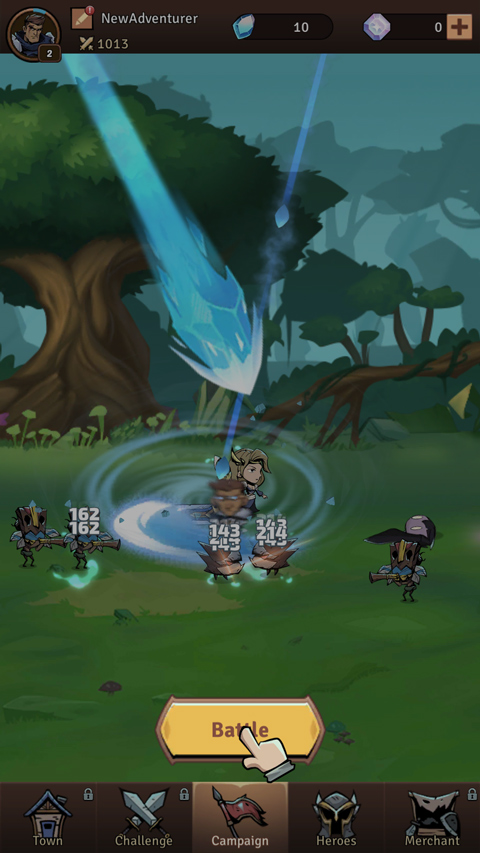 英雄冒险闲置RPG最新版