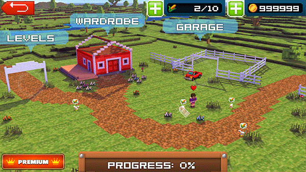 像素赛道手机版(Blocky Roads)