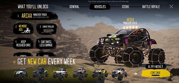 泥泞越野汽车模拟器 汉化版