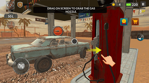 加油站垃圾场模拟器游戏