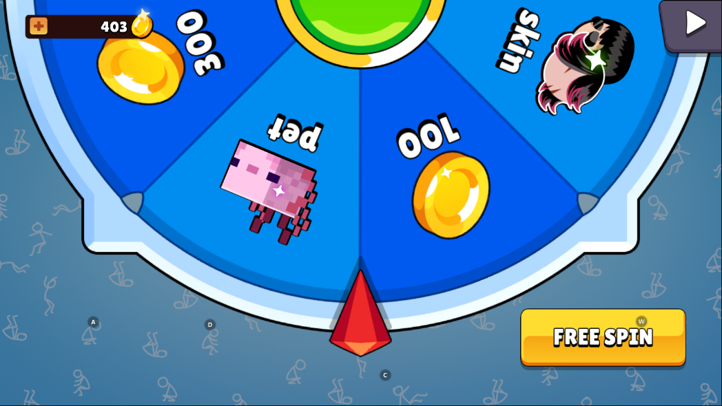 火柴人跑酷小游戏(Stickman Parkour)