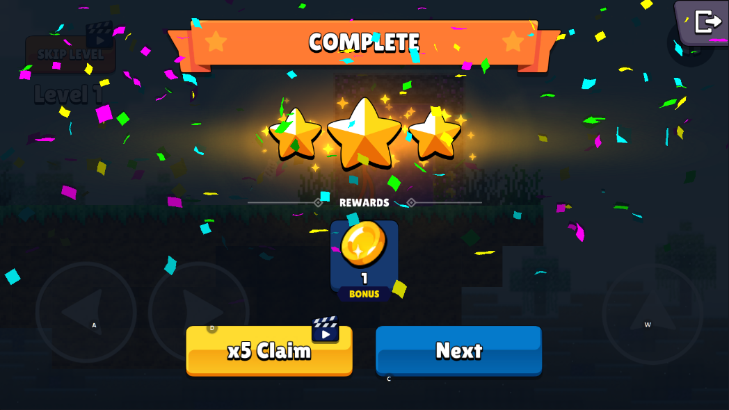 火柴人跑酷小游戏(Stickman Parkour)