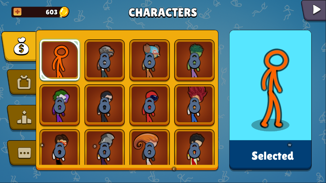 火柴人跑酷小游戏(Stickman Parkour)