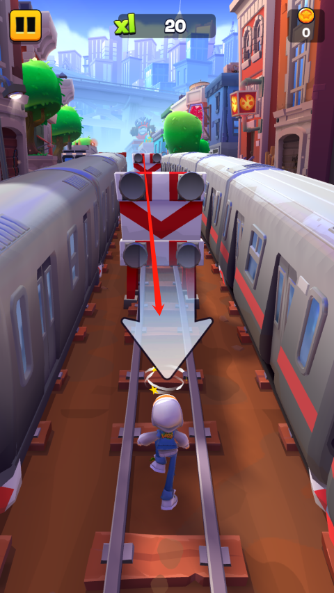 地铁跑酷滑板英雄中文版