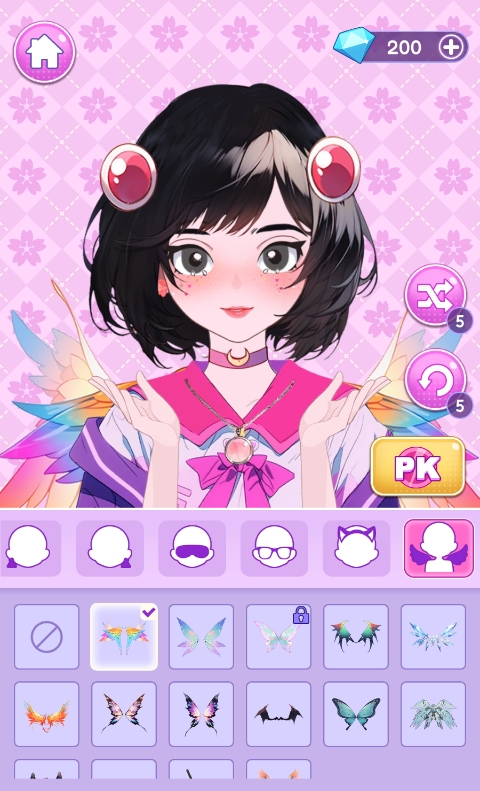 动漫娃娃头像制作游戏