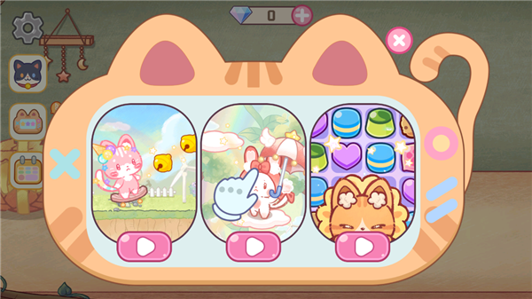 森林猫猫旅途小游戏