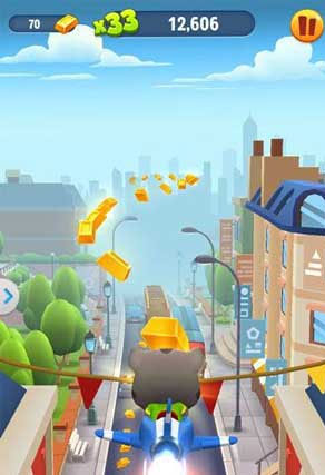 Talking Tom Gold Run2游戏