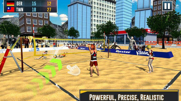 沙滩排球锦标赛2019