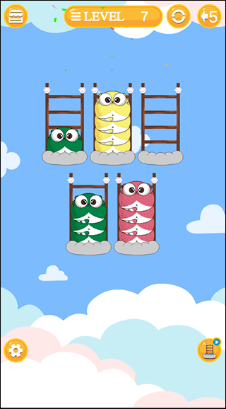 排序宠物拼图游戏