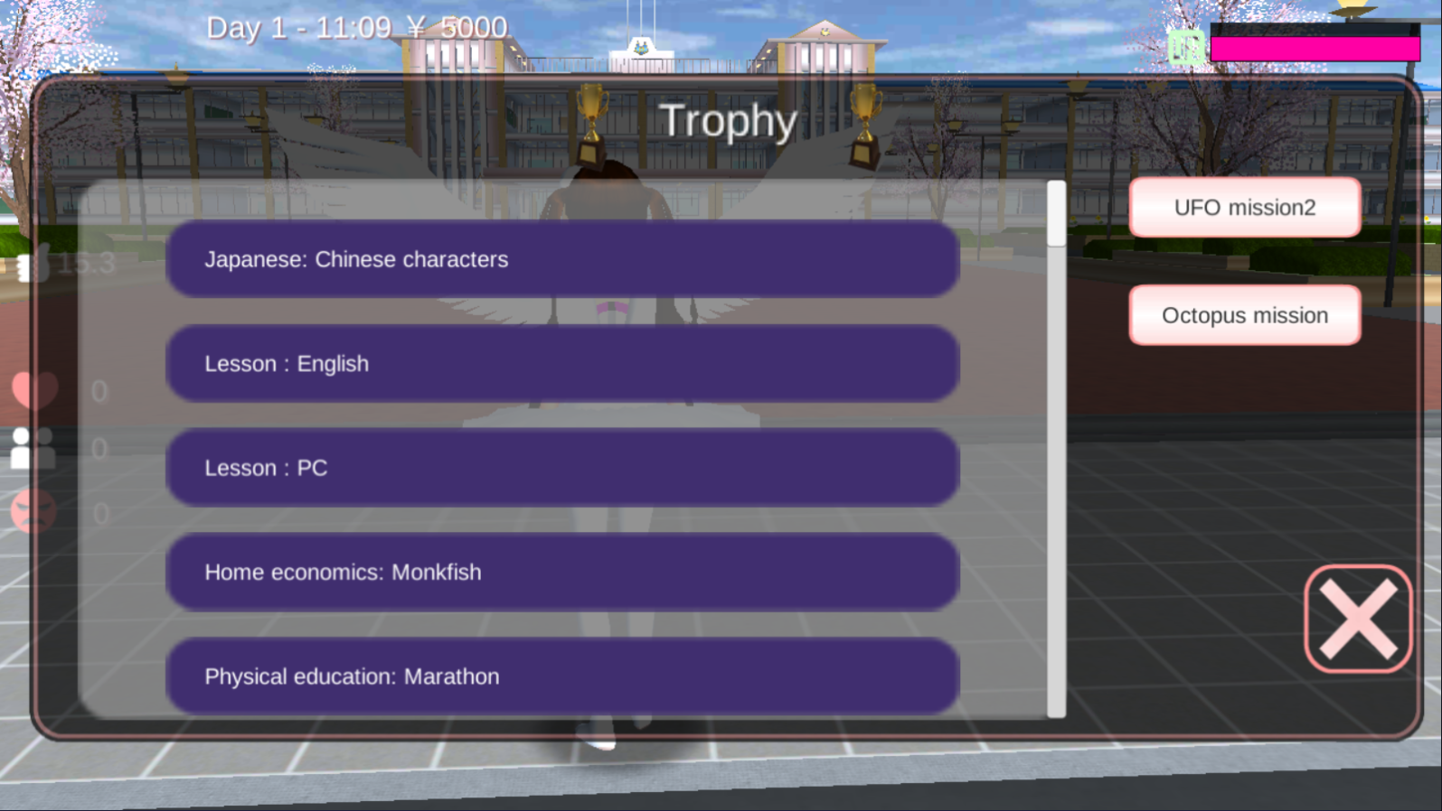 樱花校园英文版2025最新版