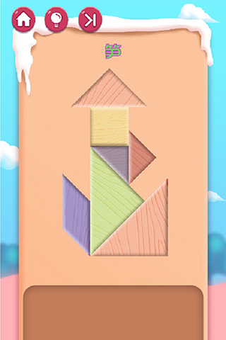 宝宝爱拼七巧板游戏