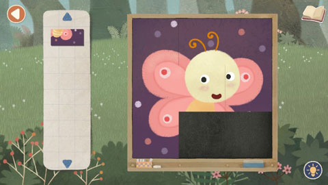 小老鼠哆哆动物拼图游戏