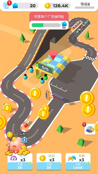 放置卡丁车大亨游戏