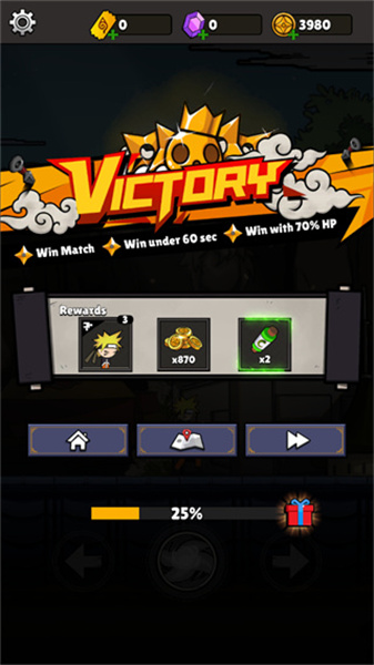 火柴人忍者战斗 免广告