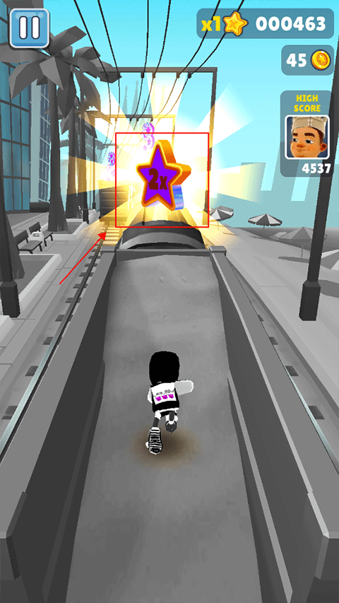 地铁跑酷果茶天天开心版本(黑色杰克)