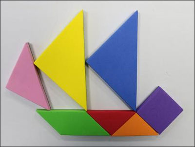 儿童七巧板游戏