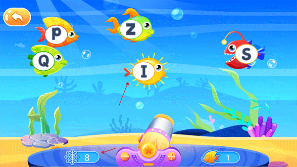 儿童学英文字母游戏