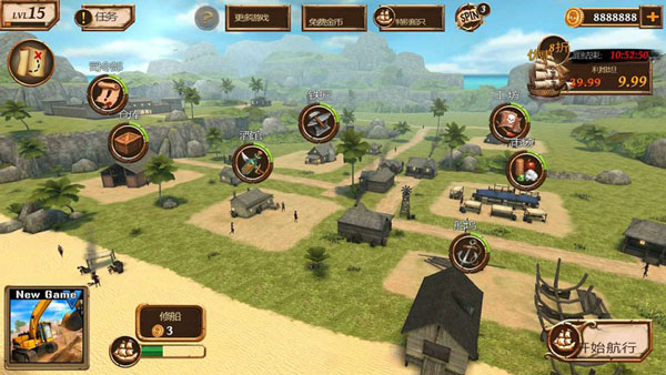 海盗战斗时代的船只游戏中文版