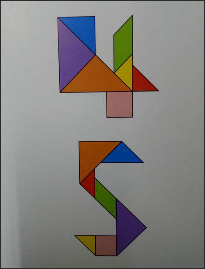 儿童七巧板游戏