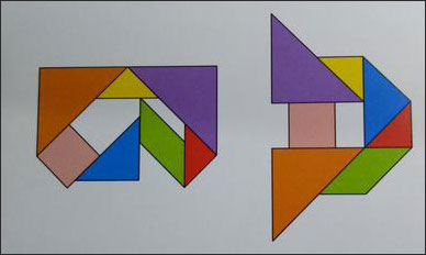 儿童七巧板游戏