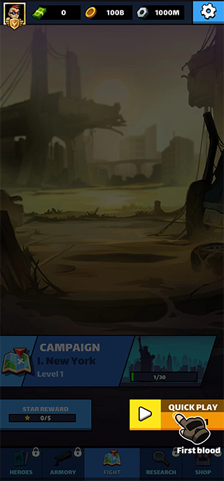 僵尸空闲防御最新版(Zombie Idle Defense)