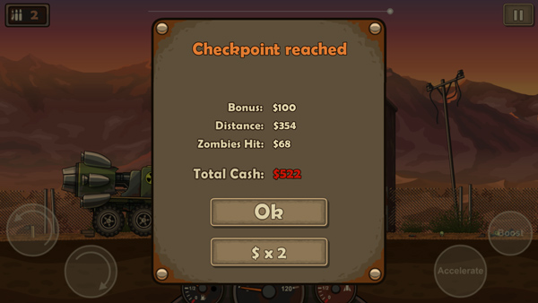 战车撞僵尸手机版